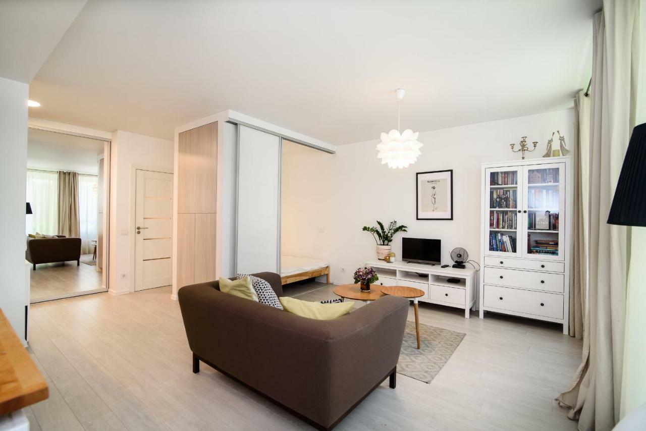#Stayhere - Comfy & Stylish Studio With Green Patio Close To Old Town VNO Exterior photo