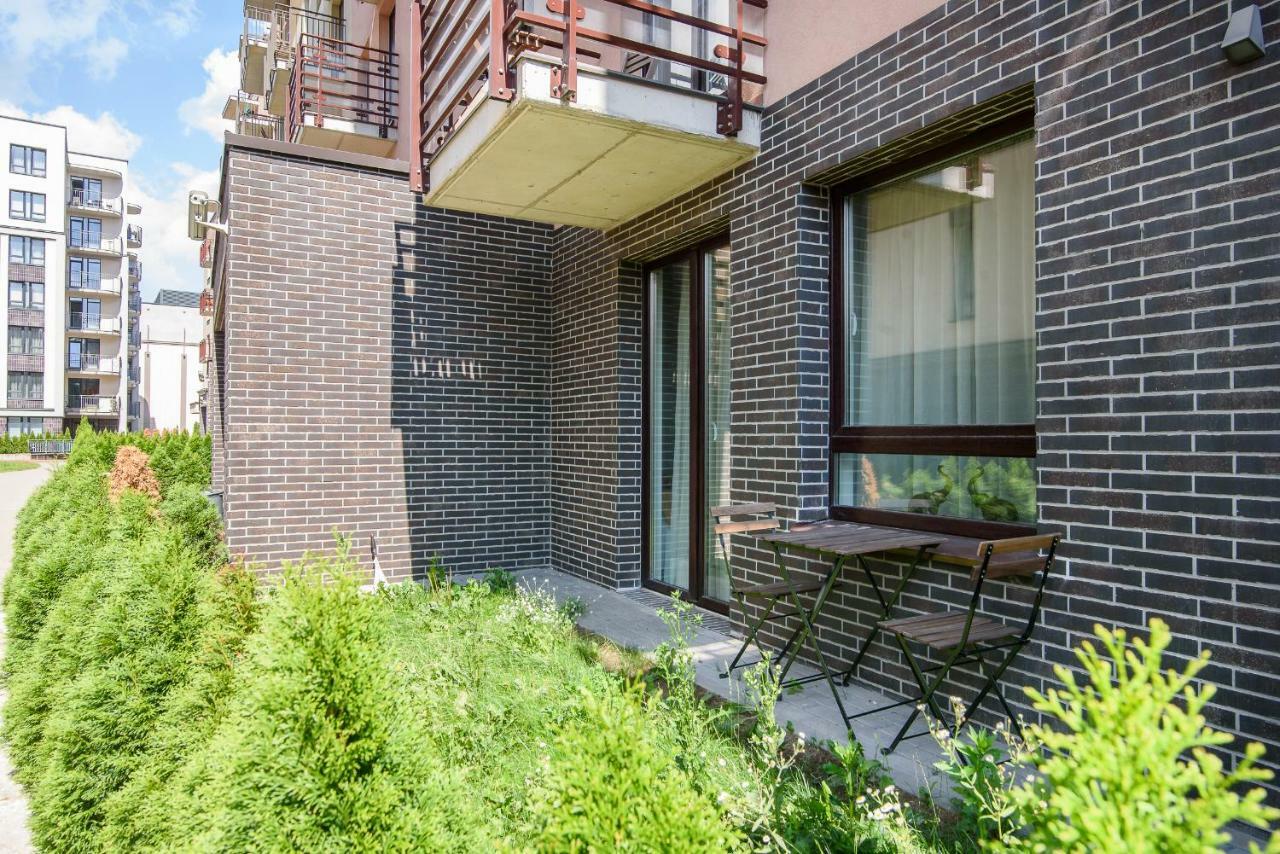#Stayhere - Comfy & Stylish Studio With Green Patio Close To Old Town VNO Exterior photo