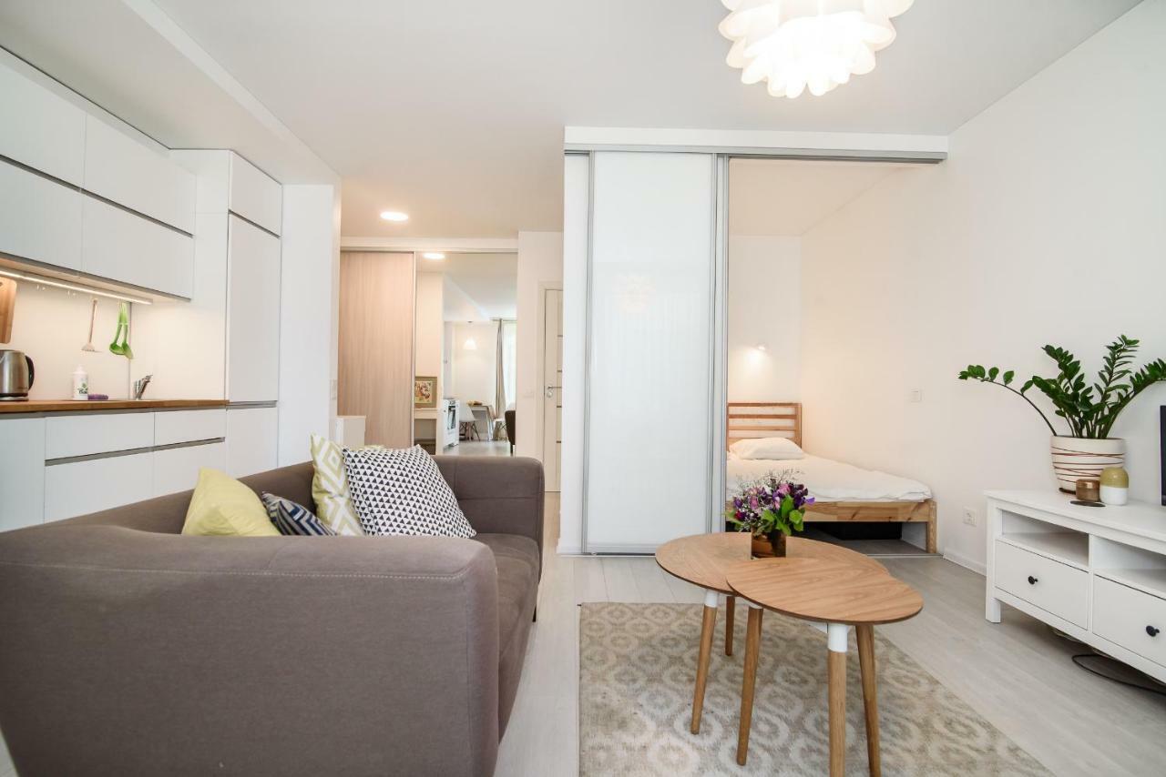 #Stayhere - Comfy & Stylish Studio With Green Patio Close To Old Town VNO Exterior photo