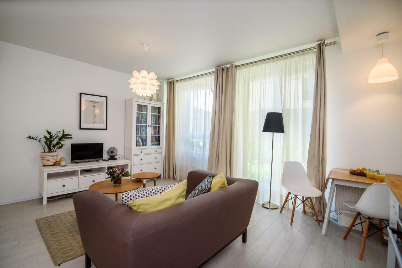 #Stayhere - Comfy & Stylish Studio With Green Patio Close To Old Town VNO Exterior photo